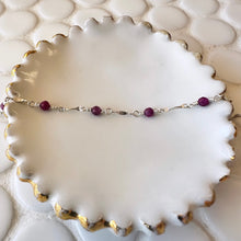 Load image into Gallery viewer, Calendar Collection - Birthstone Sterling Silver Bracelet