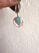Load image into Gallery viewer, "Aqua Abyss" oPearl Pendant