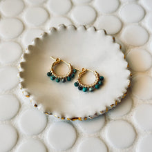 Load image into Gallery viewer, Calendar Collection - Birthstone Gold Filled Huggies