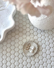 Load image into Gallery viewer, Jess Pearl + CZ Huggie