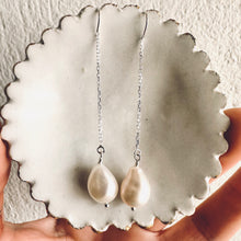 Load image into Gallery viewer, I Love U-Shaped Threader Chain Earrings