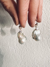 Load image into Gallery viewer, Jess Pearl + CZ Huggie