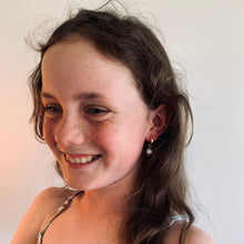 Load image into Gallery viewer, Leigh Classic Pearl Charm + Huggie Set