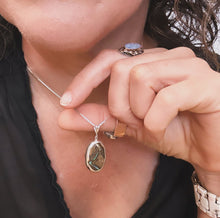 Load image into Gallery viewer, Boulder Opal Silver Pendant + Necklace
