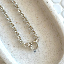 Load image into Gallery viewer, Chunky Belcher Sterling Silver Necklace
