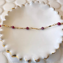 Load image into Gallery viewer, Calendar Collection - Birthstone Gold Filled Bracelet
