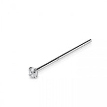 Load image into Gallery viewer, 14K Solid Gold Nose Petite Nose Stud
