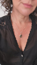 Load image into Gallery viewer, Boulder Opal Silver Pendant + Necklace
