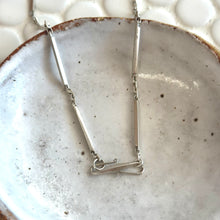 Load image into Gallery viewer, Reclaimed Bar Link Sterling Necklace

