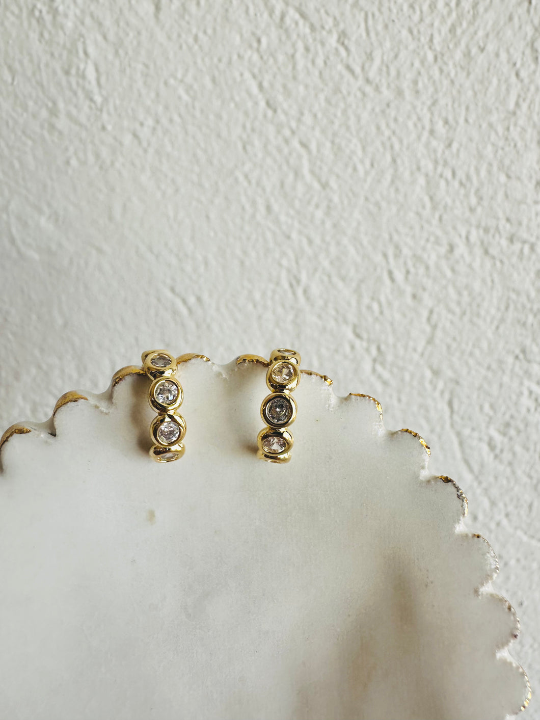 Bezel Hoop - Two sizes