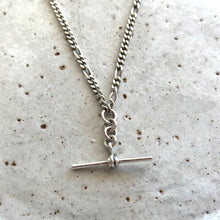 Load image into Gallery viewer, Reclaimed Sterling Silver Fob Necklace
