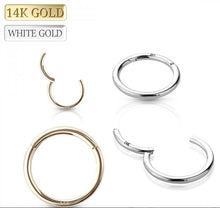 Load image into Gallery viewer, 14K Solid Gold Hinged Segment Ring
