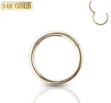 Load image into Gallery viewer, 14K Solid Gold Hinged Segment Ring

