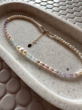 Load image into Gallery viewer, Pastels + Pearls Choker
