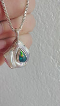 Load and play video in Gallery viewer, "Flame Within" oPearl Pendant
