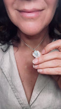 Load and play video in Gallery viewer, "Aqua Abyss" oPearl Pendant
