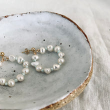 Load image into Gallery viewer, Dainty Pearl Wreath Stud
