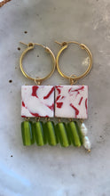 Load image into Gallery viewer, Candy Cane Charms + Huggies
